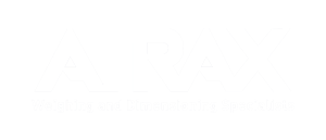 Atrax Group logo - white